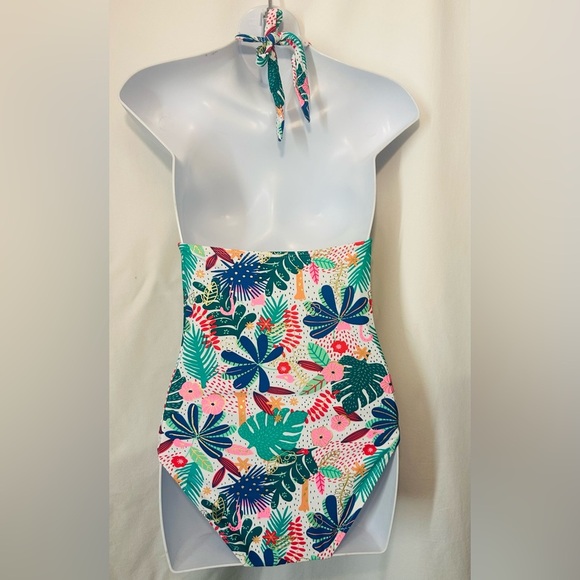 Teemi Tropical Floral Swimsuit new no tags # A2 - Picture 2 of 5